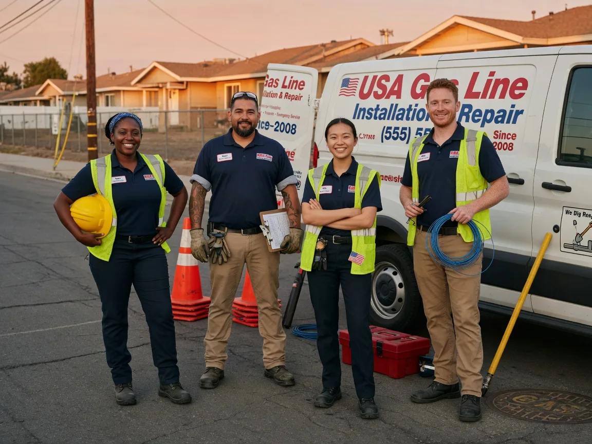 Gas Line Installation company in Rutland, ND